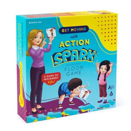 The Spark Innovations Action Cards SPARK Floor Game SPAFG-106 | Zoro