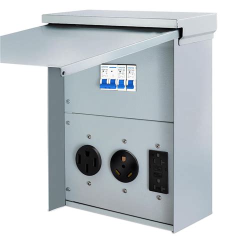 Unmetered Rv Power Pedestals RV Park Electricity Outlet Burial