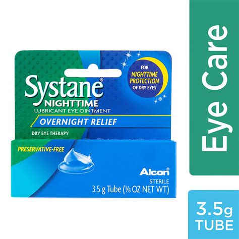 Systane Nighttime Lubricant Eye Ointment - 3.5 G