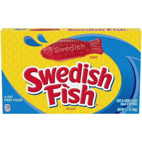 Swedish Fish Soft & Chewy Candy — Snackathon Foods
