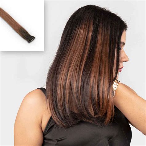 Buy Clip-In Colored Hair Extensions - Clip in Hair Streaks