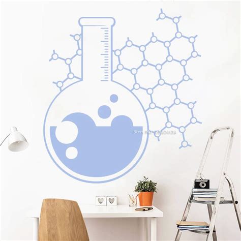 Buy Gadgets Wrap Chemistry Beaker Poster Decals Science Decal Sticker ...
