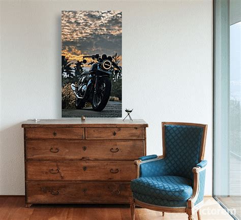 Continental GT 650 Neon Poster Dawn | Odd Products