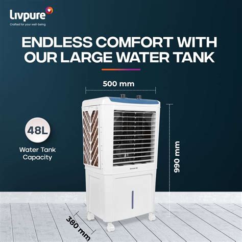 LIVPURE 48 L Room/Personal Air Cooler Price in India - Buy LIVPURE 48 L ...