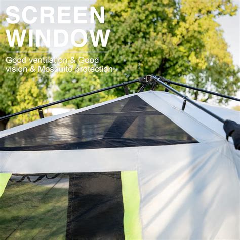 EVERADVANCED EVER ADVANCED 6 Person Camping Tent, Blackout Design India ...