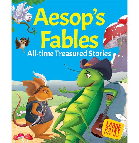 Aesops Fables All Time Treasured Stories - Paperback - Tales And Fables ...