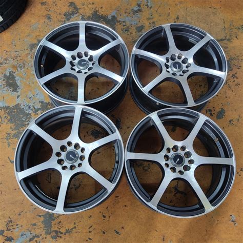 17 inch Used rims, Car Accessories, Tyres & Rims on Carousell
