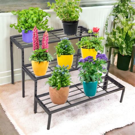 Jasper Metal Planter Stand – Ecofynd