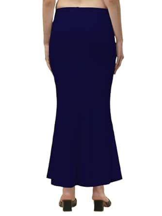 Buy Women’s Perfect Curvy Look Saree Shapewear(N.Blue Chaniya M ...