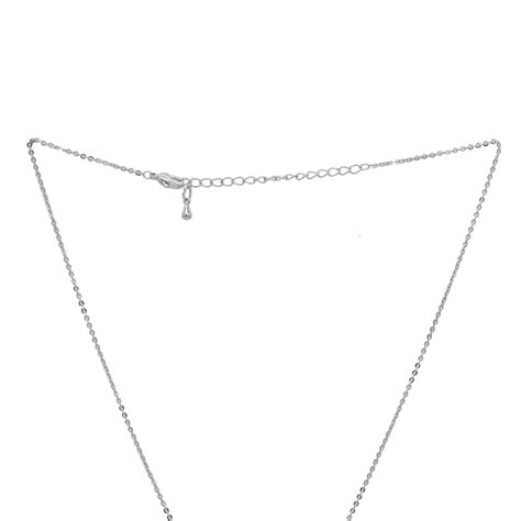 Shop Online- Joker & Witch Rhinestone Charm Silver Necklace For Women