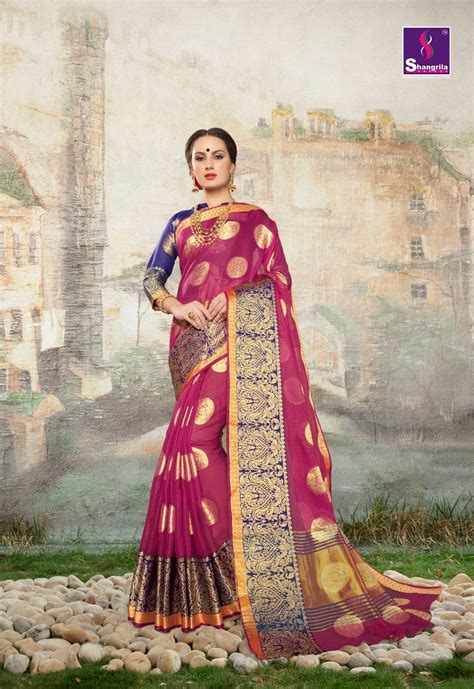 Shangrila Saree Vanshika Silk A-L Series Designer Saree By Shangrila ...
