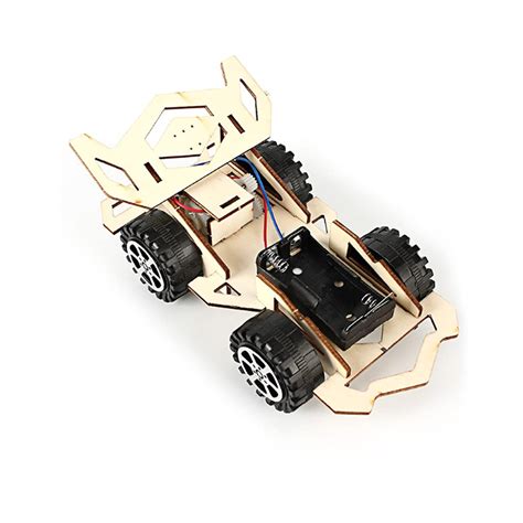 DIY Wooden F1 Racing Car Kit Wooden Wireless Remote – REES52