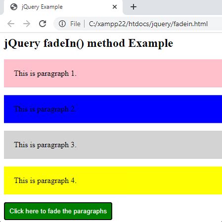 Image result for JavaScript Fadein