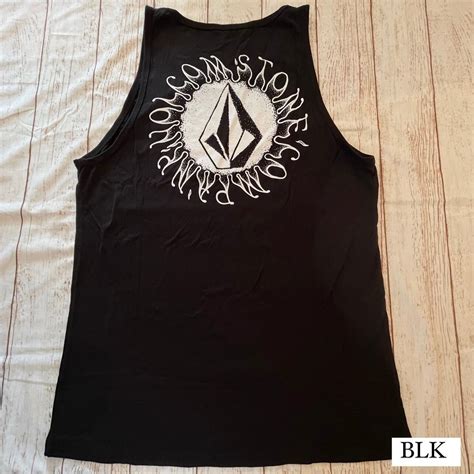 A4522200 VOLCOM ボルコム メンズ タンクトップ BLK WHT ブラック ホワイト 夏 ビーチ | ALOHA ...