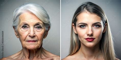 Woman Aging Process 的图像结果
