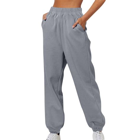 Susanny Sweatpants for Women with Pockets Petite Cinch Bottom ...