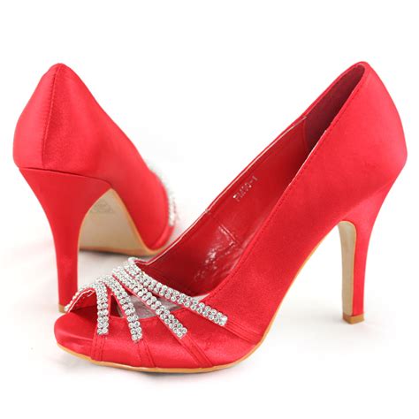 Womens Red Dress Shoes