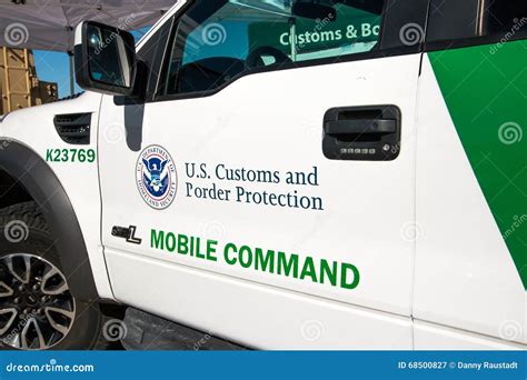 U.S. Customs and Border Patrol Vehicle Editorial Photography - Image of ...