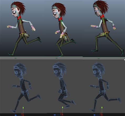 Unity Import Animation 的图像结果