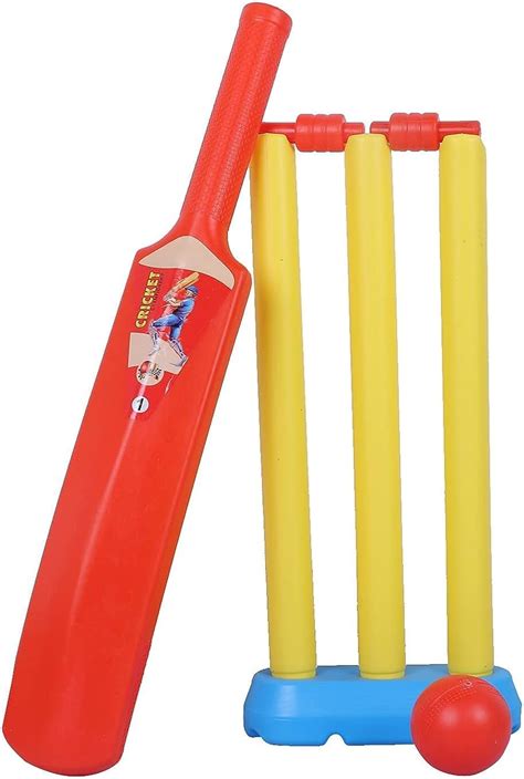Nippon Plastic Baby Cricket Set, Multi Color : Amazon.in: Toys & Games