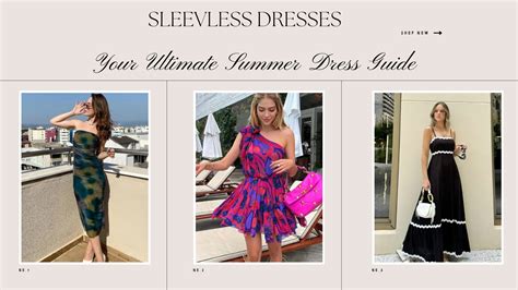 Sizzling Sleeveless Styles: Your Ultimate Summer Dress Guide – TrenBee