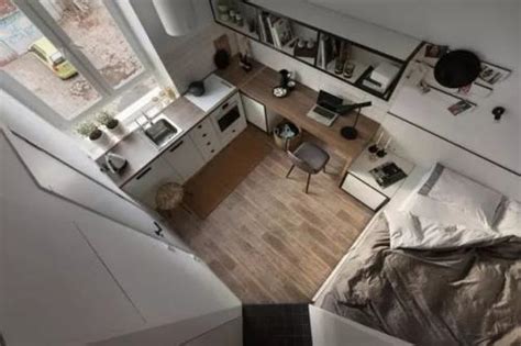 36万元一居50平米装修案例_效果图 - 50㎡单身公寓设计，一居室这样设计刚刚好 - 设计本