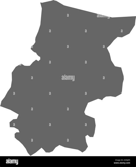 Map of Vratsa, a province of Bulgaria Stock Vector Image & Art - Alamy