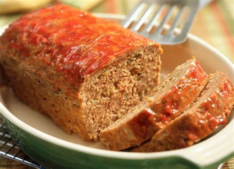 Meatloaf With Ketchup Glaze Juicy 1 Pound Meatloaf Recipe Caramel