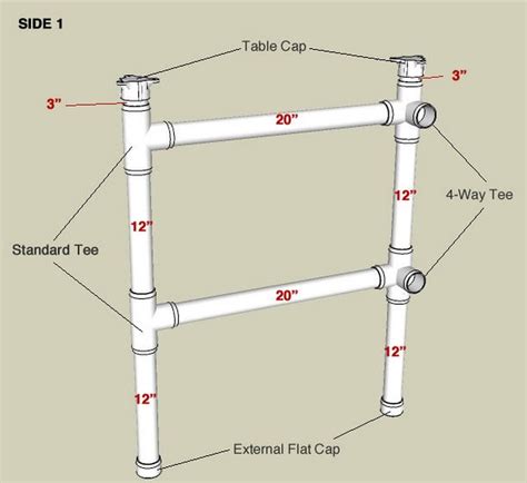 Image result for PVC Pipe Table