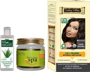 Indus Valley Combo pack of 100% Botanical Dark Brown Hair Color + 1 ...