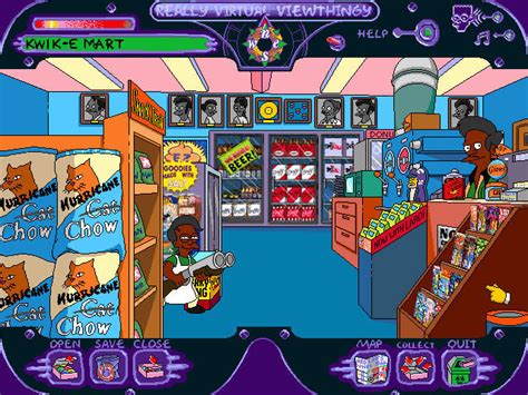 Image result for The Simpsons Virtual Springfield Game