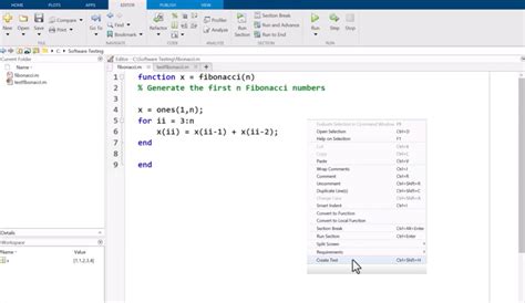 Unit Test MATLAB 的图像结果