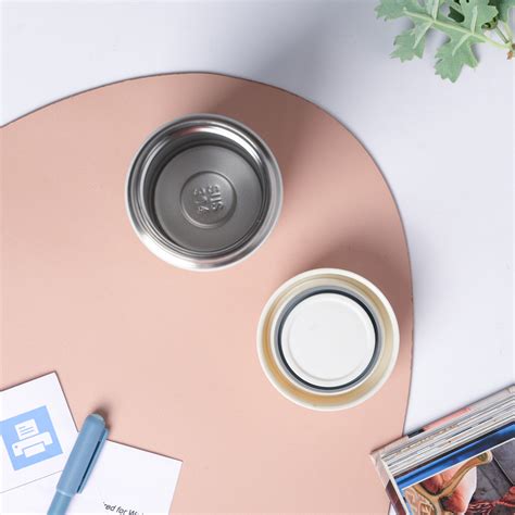 Starry Sky Mini Stainless Steel Flask White 200ml