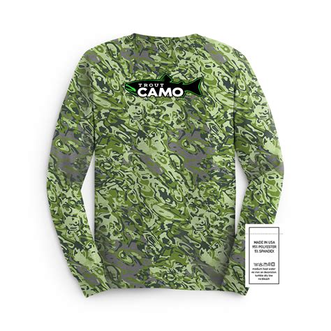 Trout Camo Long Sleeve Shirts – Trout Camo - camouflage long sleeve shirt