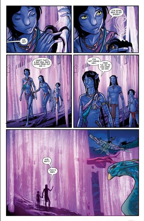 Some Spiri (Spider x Kiri) moments from Avatar: The High Ground : r/Avatar