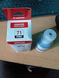 Canon PIXMA GI71BK Black Ink bottlefor G1020,G2020,G3020,G2060,G3060 ...