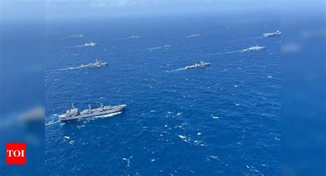 UK Carrier Strike Group starts maritime exercises with Indian Navy ...