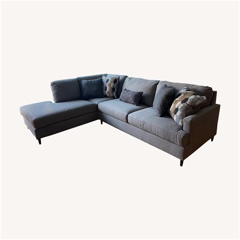 Ashley Furniture Gray Sectional Sofa - AptDeco