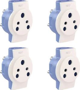 Dev Multipurpose Adapter Socket White (Pack of 4) 12 A Five Pin Socket ...