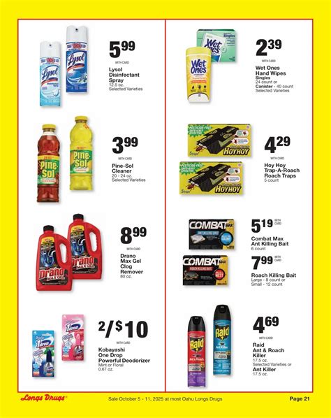 Longs Drugs Weekly Ad - Circular Flyers