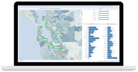 Map Chart Example 的图像结果