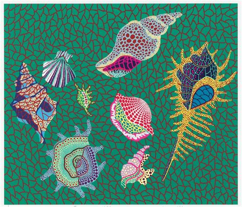 Kusama - Shellfish - Art Prints by Kusama | Buy Posters, Frames, Canvas ...