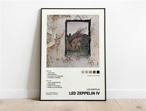 Stairway To Heaven Led Zeppelin Poster Led Zeppelin Stairway To