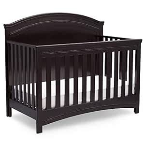 Buy Simmons Kids SlumberTime Emma Convertible Baby Crib N More, Black ...