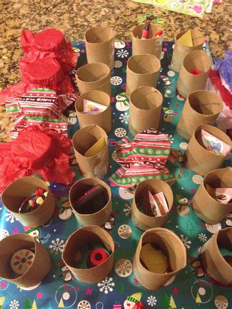 Toilet Paper Advent Calendar - Printable And Enjoyable Learning