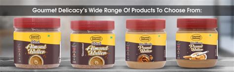 Gourmet Delicacy All Natural Crunchy Peanut Butter (Unsweetened, Gluten ...