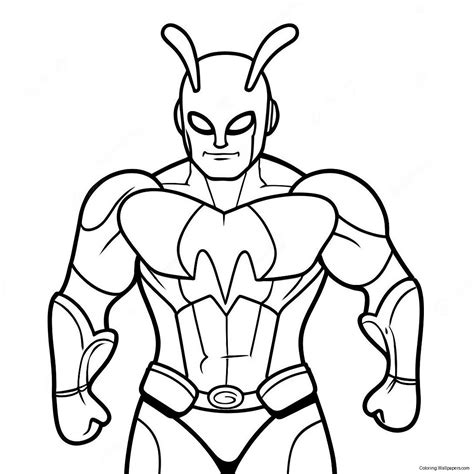 Blue Beetle Coloring Page (4160-3311)