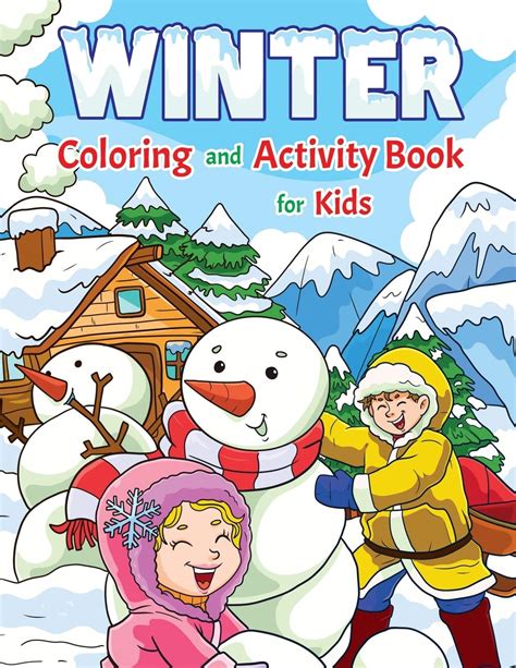 Buy Winter Coloring and Activity Book for Kids: Super Fun Winter ...