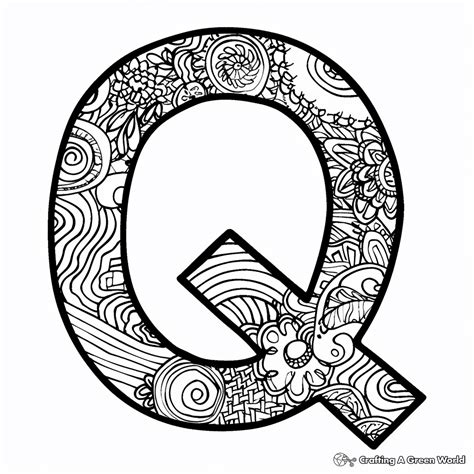 Letter Q Coloring Pages - Free & Printable!