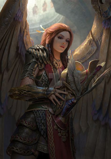 The Goddess Freya by B03DI | Goddess freya, Fantasy warrior, Fantasy ...